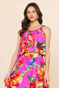 Braided Strap Floral Print Top - Adult & Kids T-Shirts, Sweatshirts & Hoodies apparel design preview 1