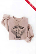 Made To Worship Psalm 95:1 Plus Graphic - Adult & Kids T-Shirts, Sweatshirts & Hoodies apparel design preview 1