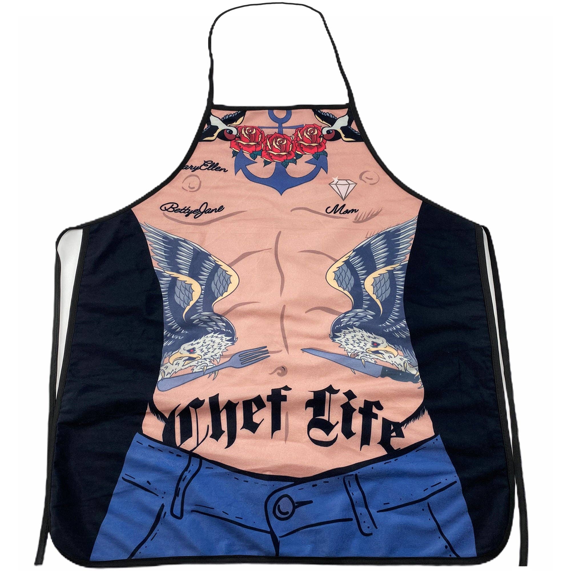 Chef Life Apron Bakeware - Adult & Kids T-Shirts, Sweatshirts & Hoodies apparel design preview 1