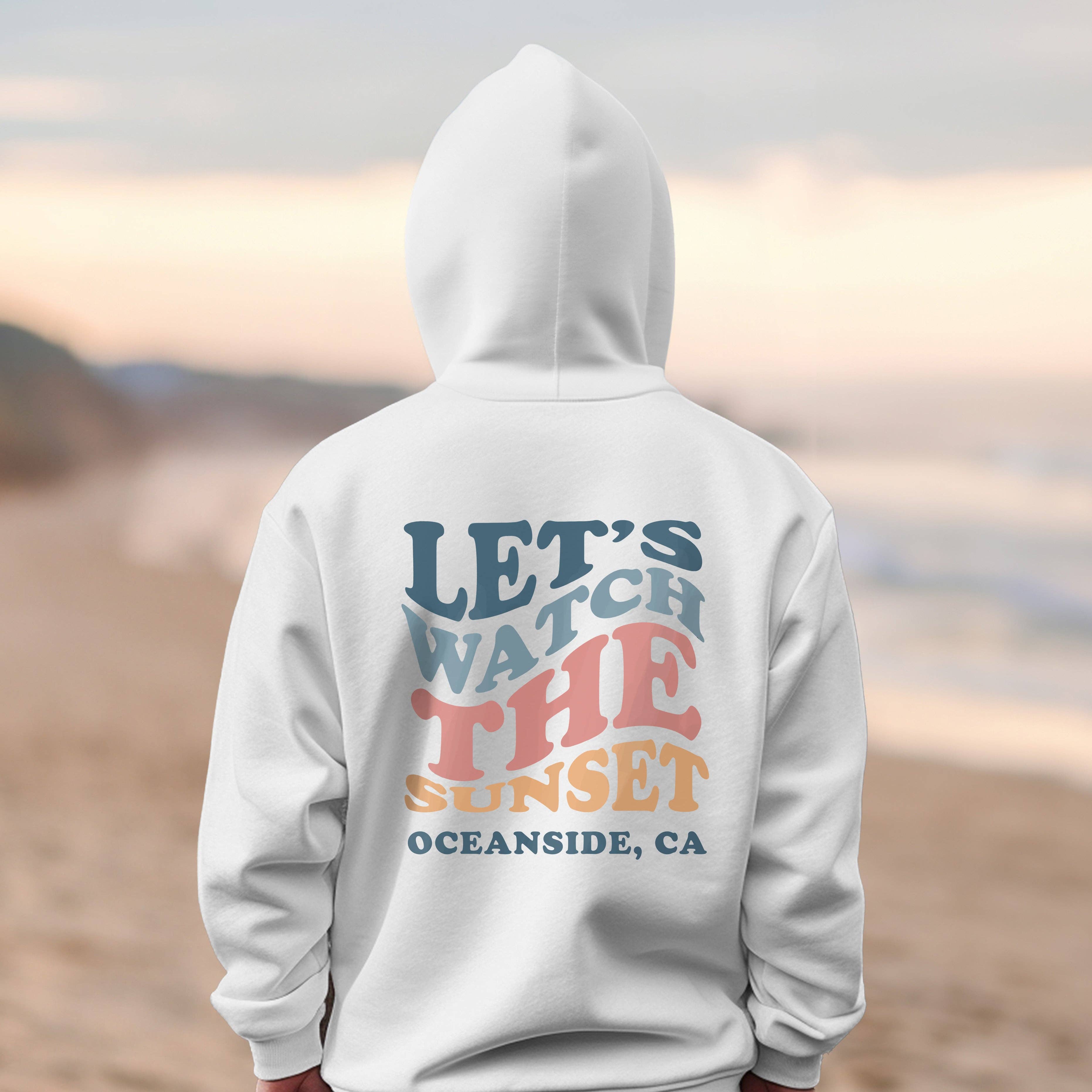 Customizable Let's Watch the Sunset S-2XL - Adult & Kids T-Shirts, Sweatshirts & Hoodies apparel design preview 1