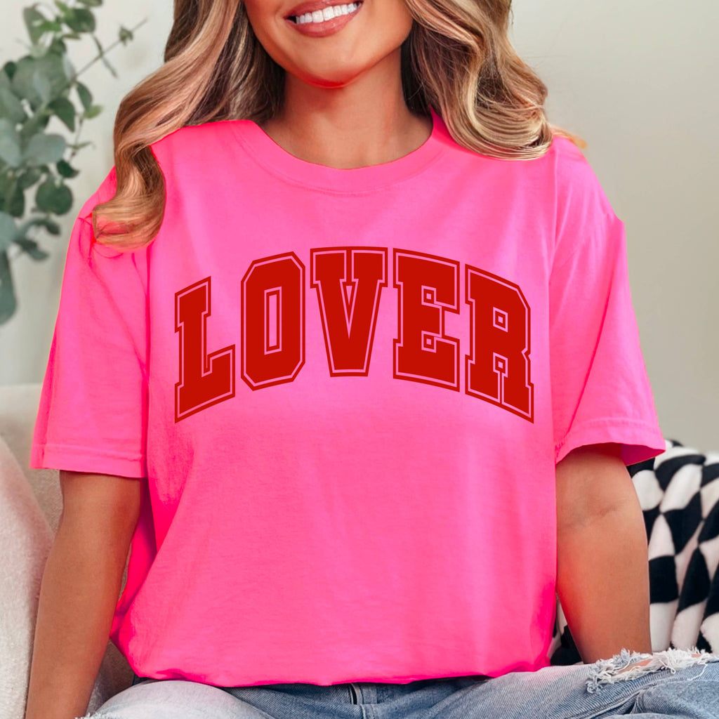 Lover Valentine Graphic Comfort Colors - Adult & Kids T-Shirts, Sweatshirts & Hoodies apparel design preview 1