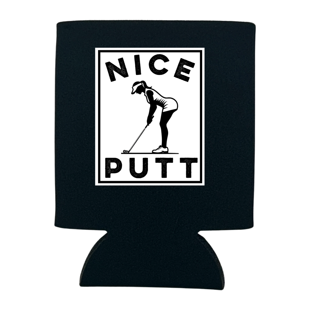 Nice Putt Golf Can Cooler - Adult & Kids T-Shirts, Sweatshirts & Hoodies apparel design preview 1