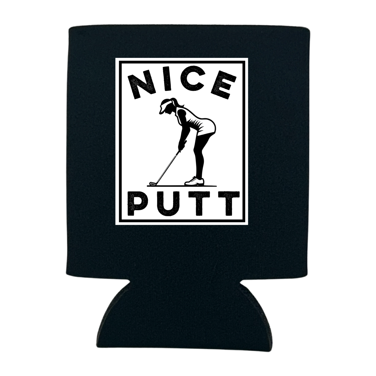 Nice Putt Golf Can Cooler - Adult & Kids T-Shirts, Sweatshirts & Hoodies apparel design preview 1
