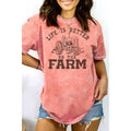 Life Is Better On the Farm Mineral Wash - Adult & Kids T-Shirts, Sweatshirts & Hoodies apparel design preview 1