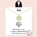 Gold-Dipped Tree of Life Charm Necklace - Adult & Kids T-Shirts, Sweatshirts & Hoodies apparel design preview 1