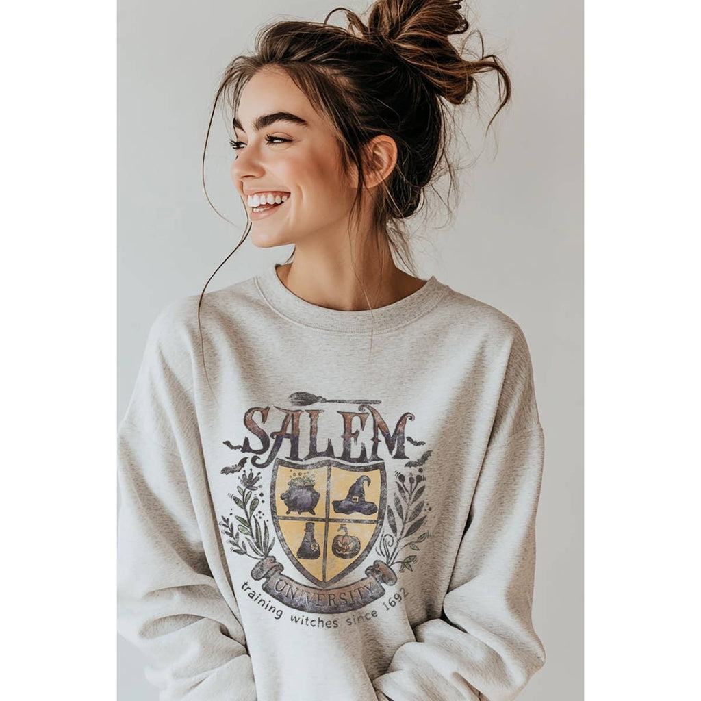 Salem Halloween Vintage Graphic - Adult & Kids T-Shirts, Sweatshirts & Hoodies apparel design preview 1
