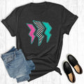 Western Turquoise Lighting Graphic - Adult & Kids T-Shirts, Sweatshirts & Hoodies apparel design preview 1