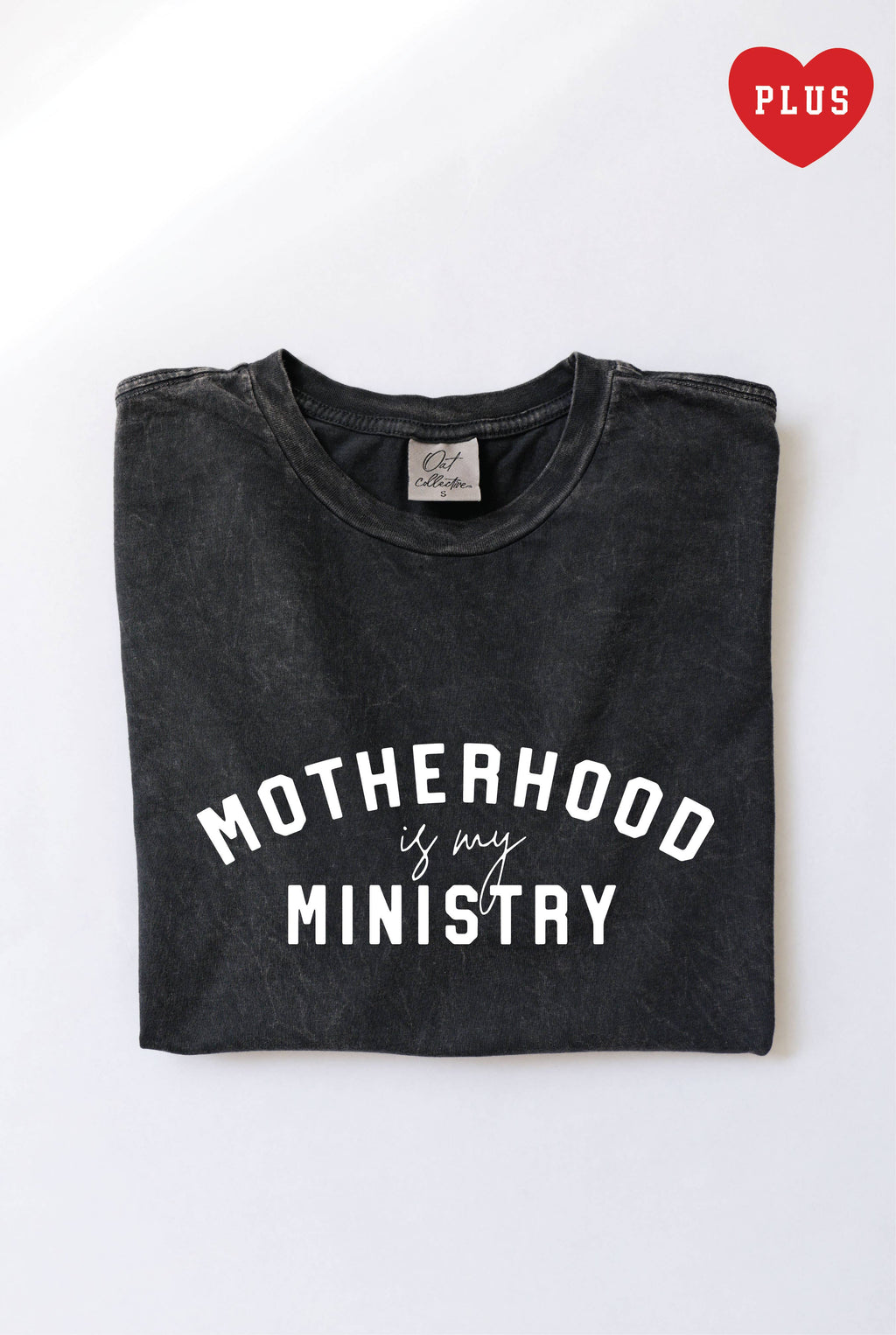 Motherhood Is My Ministry Plus Mineral Graphic Top - Adult & Kids T-Shirts, Sweatshirts & Hoodies apparel design preview 1
