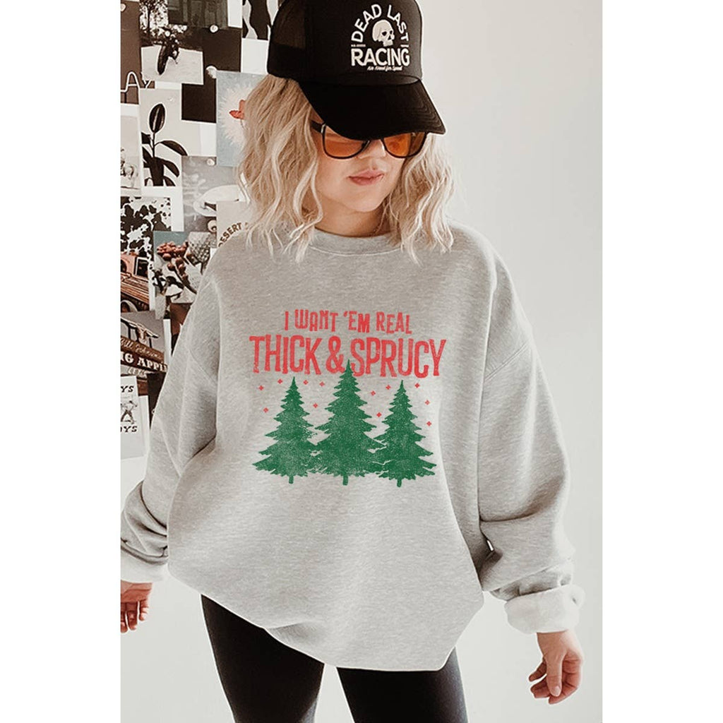 Thick and Sprucy Vintage Graphic - Adult & Kids T-Shirts, Sweatshirts & Hoodies apparel design preview 1