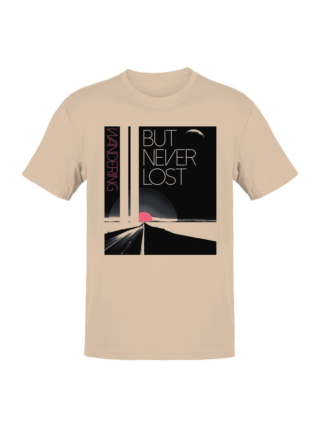 Wandering But Never Lost Design Men's - Adult & Kids T-Shirts, Sweatshirts & Hoodies apparel design preview 1