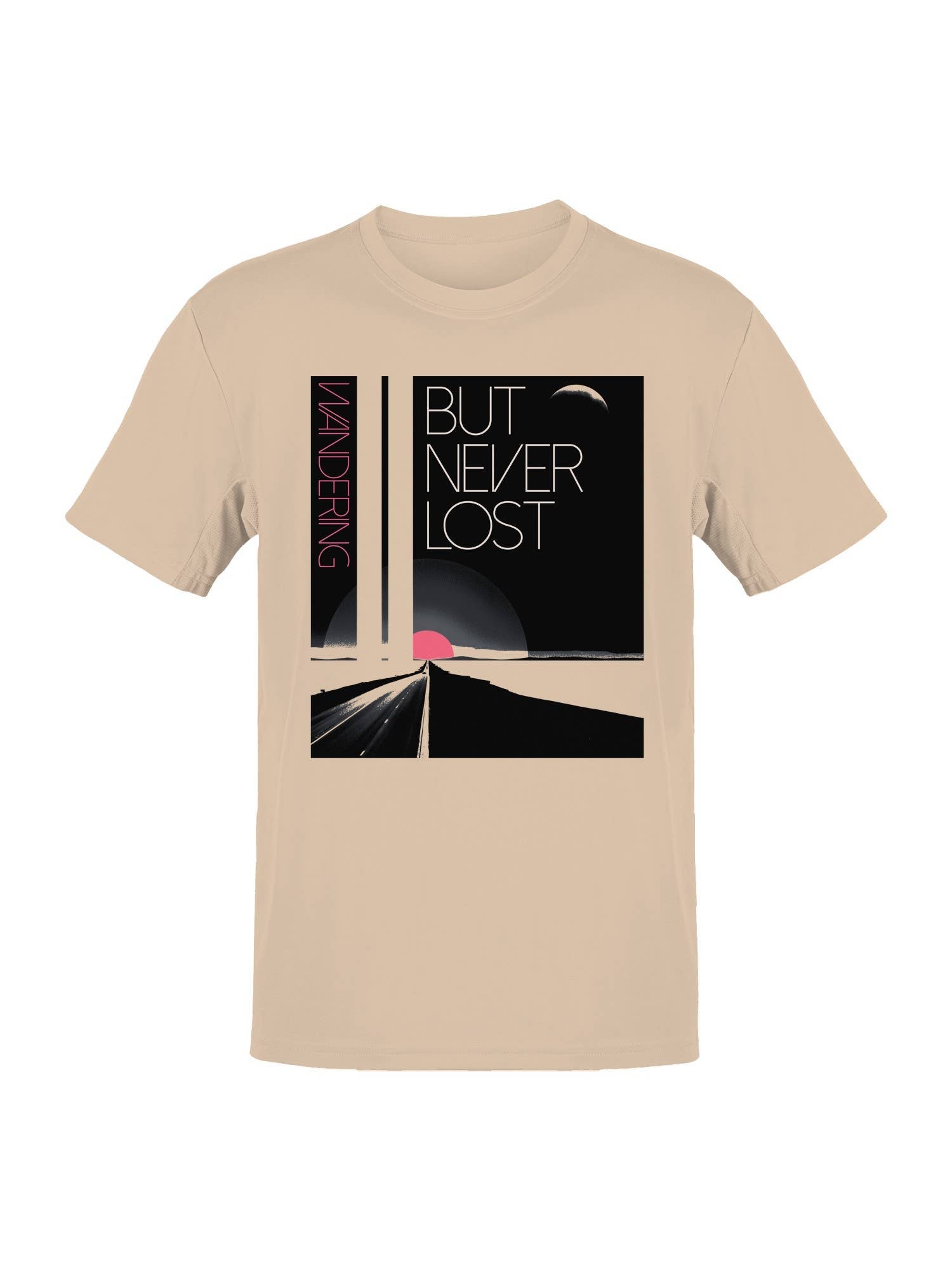 Wandering But Never Lost Design Men's - Adult & Kids T-Shirts, Sweatshirts & Hoodies apparel design preview 1