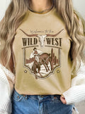 Welcome To the Wild West Graphic - Adult & Kids T-Shirts, Sweatshirts & Hoodies apparel design preview 1