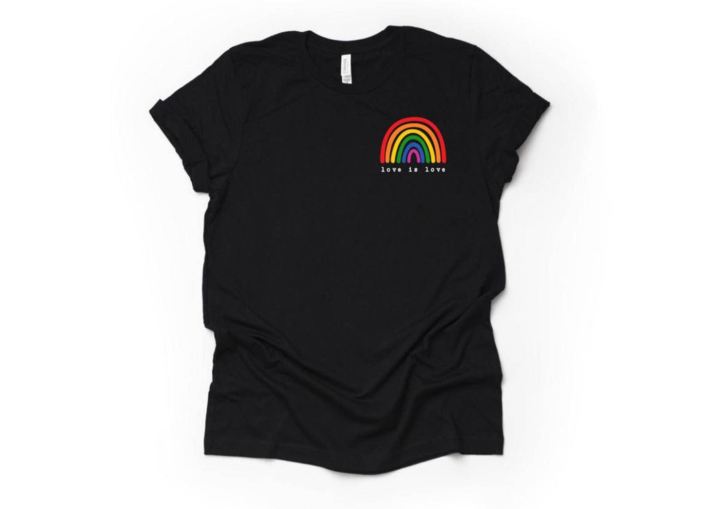 Love Is Rainbow - Adult & Kids T-Shirts, Sweatshirts & Hoodies apparel design preview 1