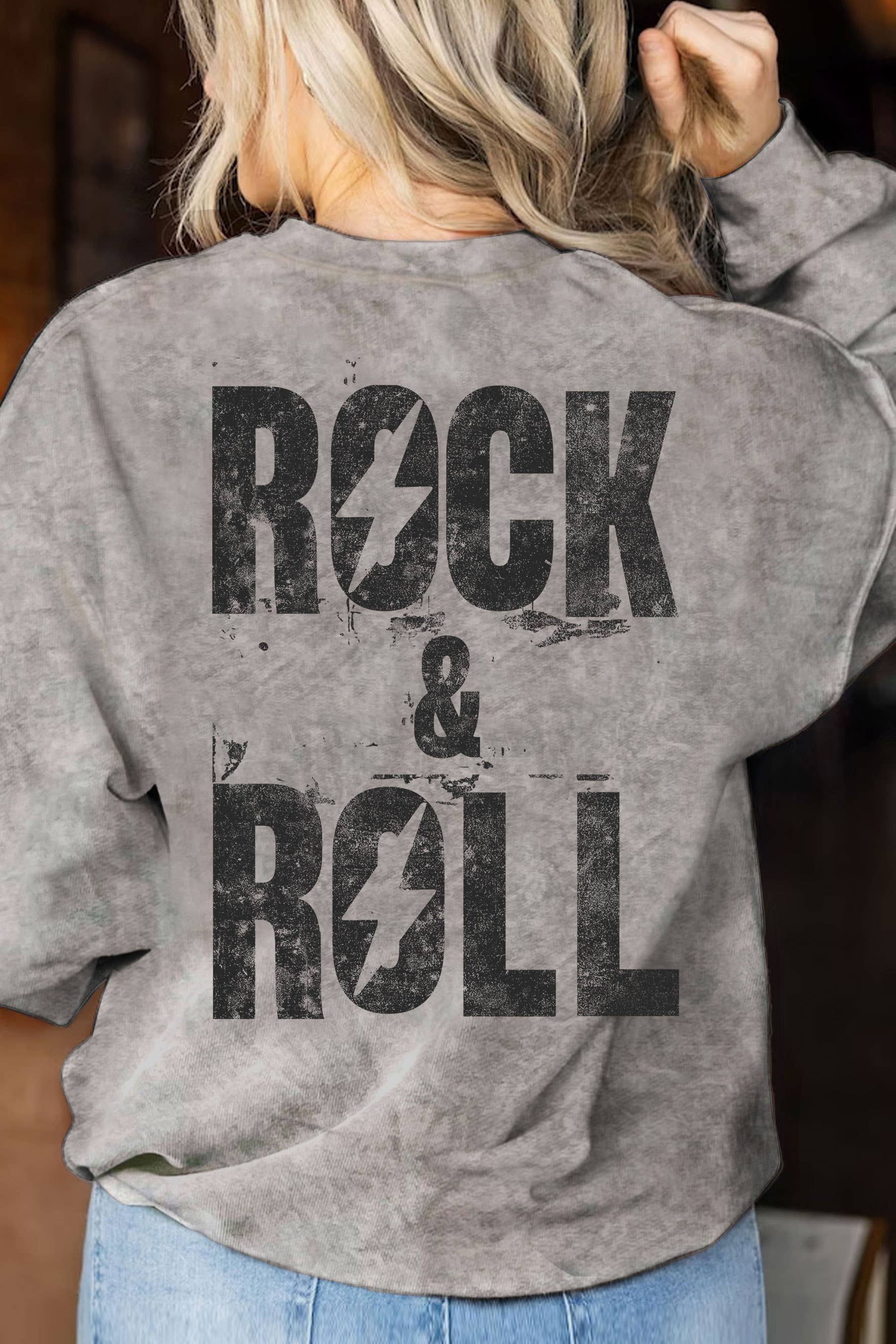 Rock and Roll Mineral Graphic Terry - Adult & Kids T-Shirts, Sweatshirts & Hoodies apparel design preview 1