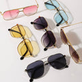 Square Aviator Metal Frame Unisex Sunglasses - Adult & Kids T-Shirts, Sweatshirts & Hoodies apparel design preview 1