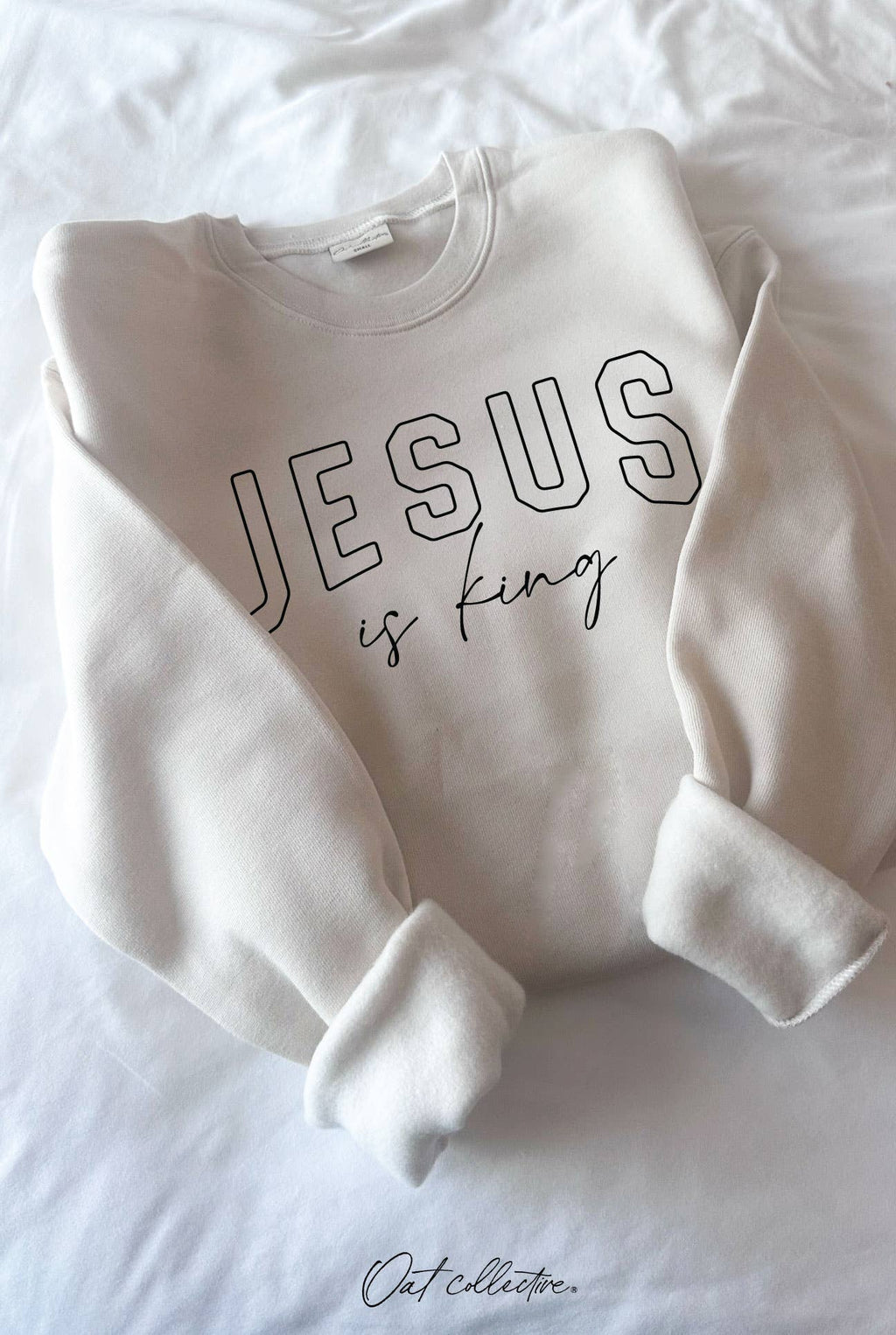 Jesus Is King Graphic Relaxed Fit - Adult & Kids T-Shirts, Sweatshirts & Hoodies apparel design preview 1