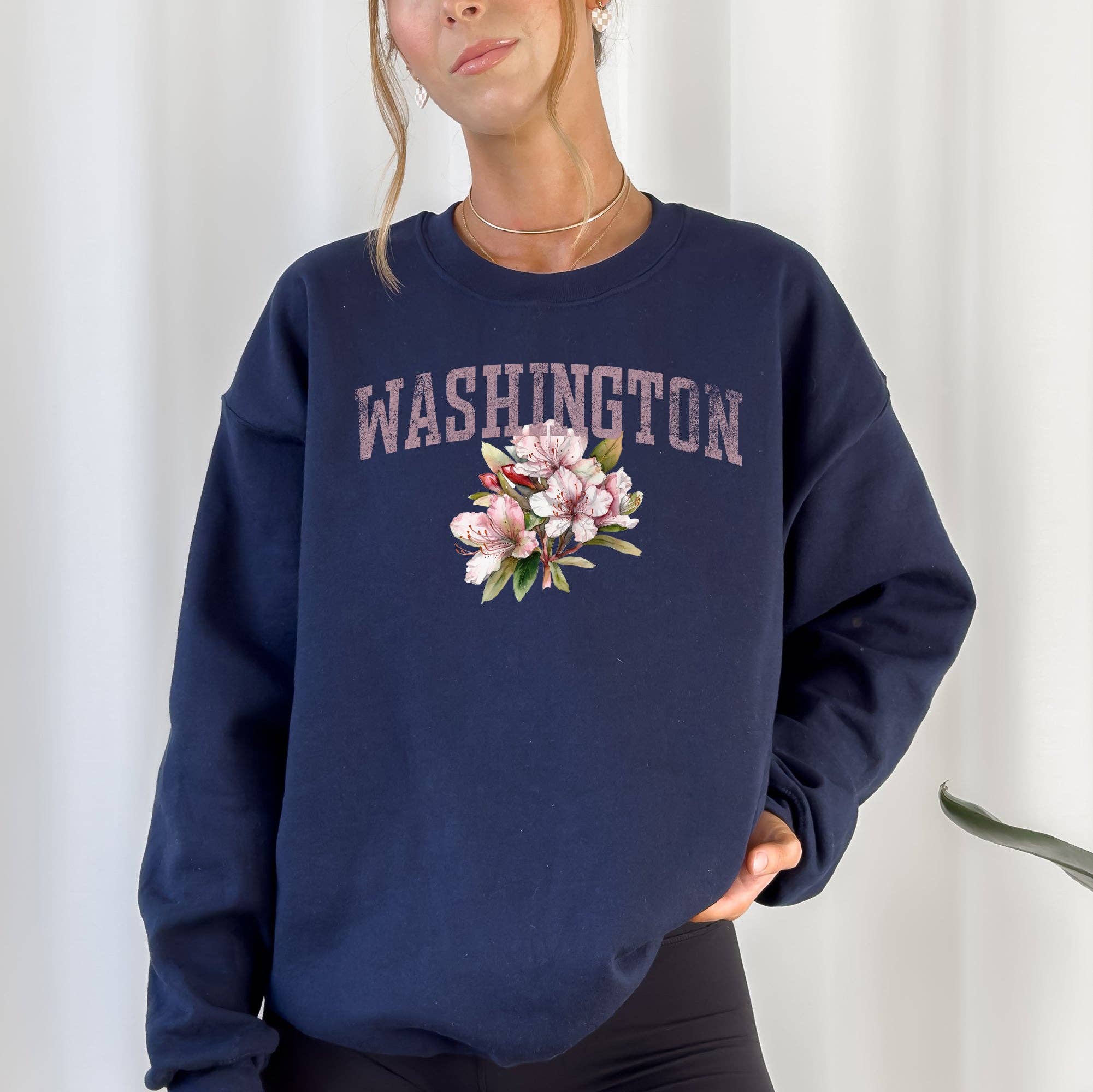 Washington State Flower - Adult & Kids T-Shirts, Sweatshirts & Hoodies apparel design preview 1