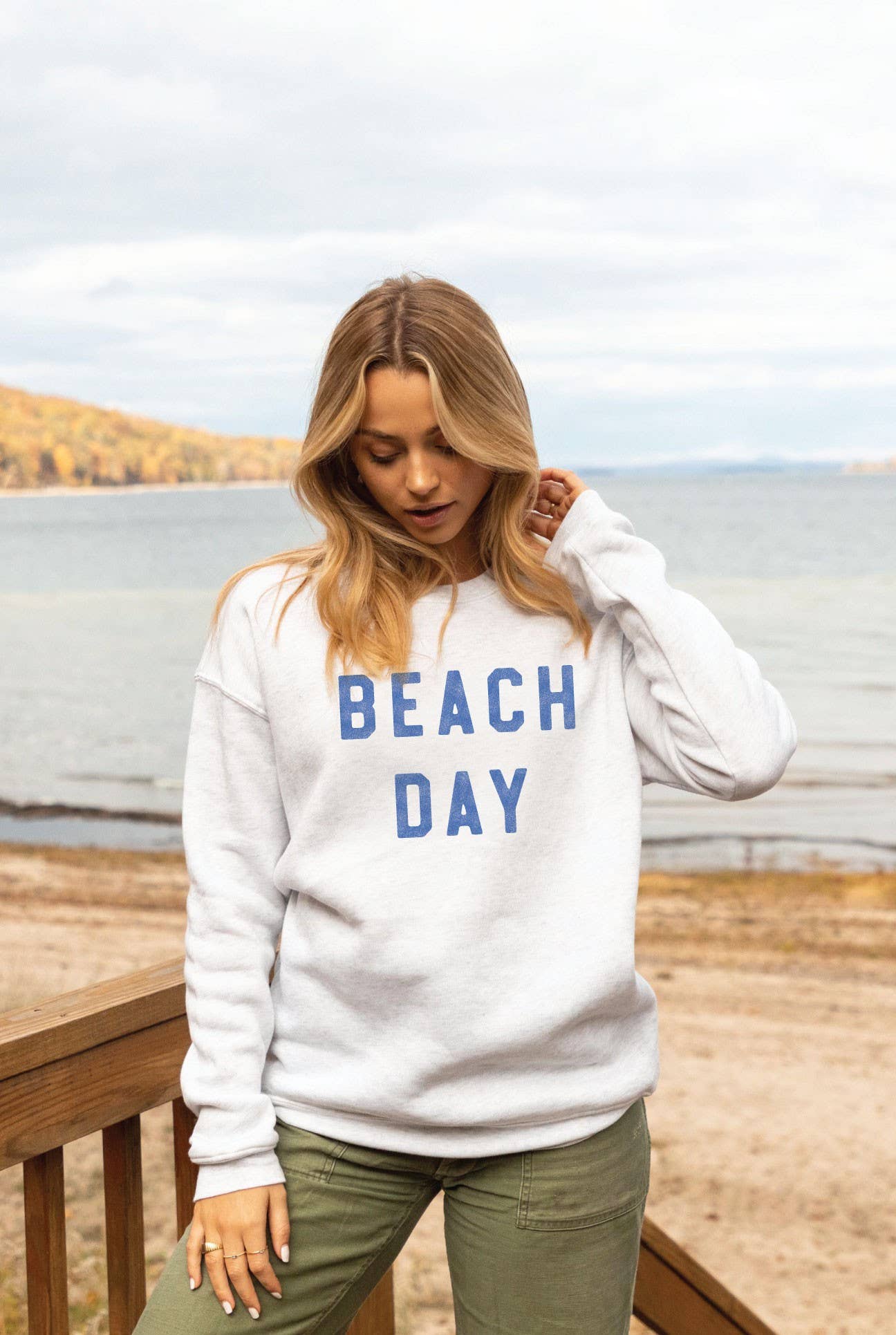Beach Day Graphic - Adult & Kids T-Shirts, Sweatshirts & Hoodies apparel design preview 1
