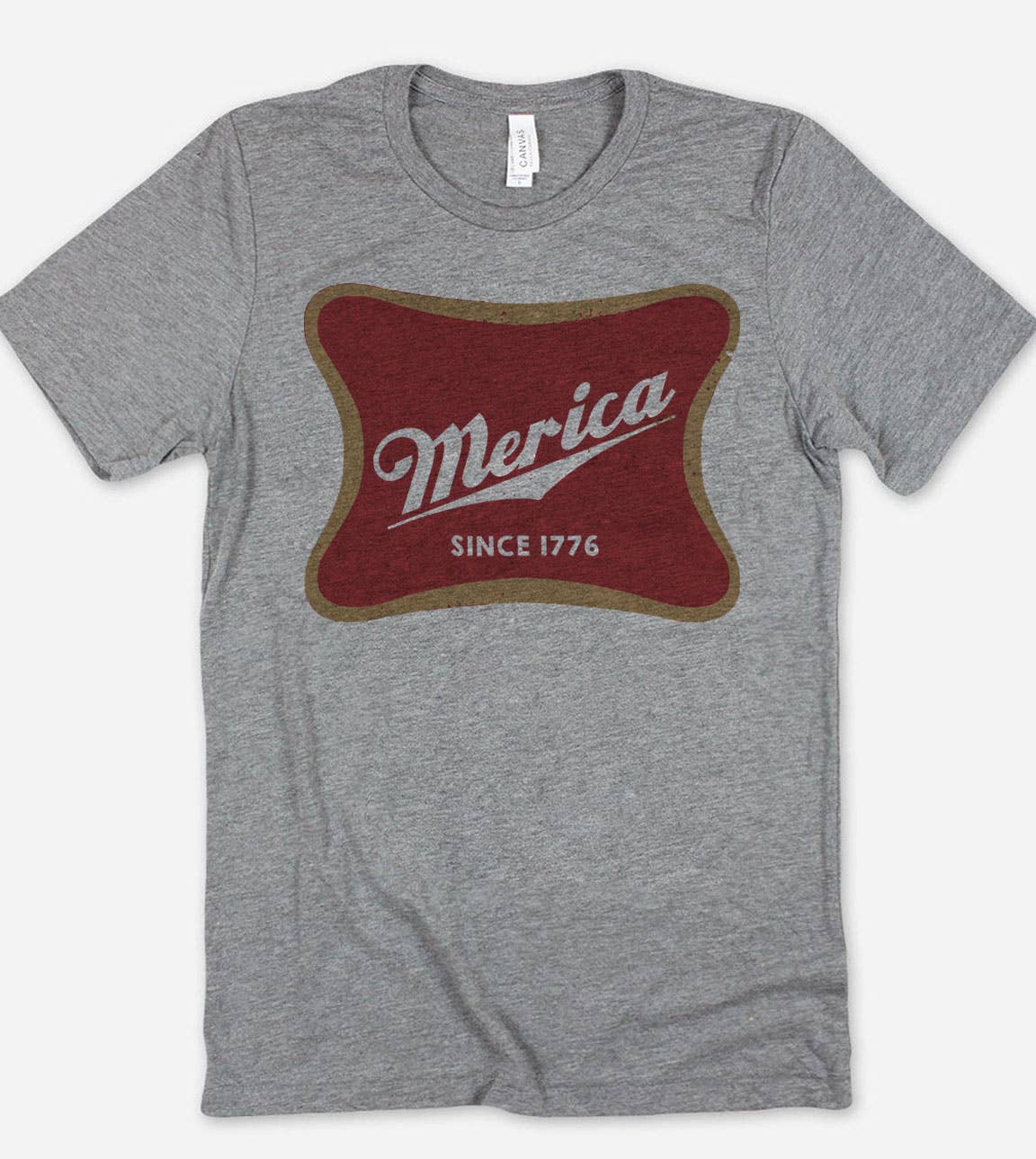 Merica Since 1776 Patriotic America USA July 4th - Adult & Kids T-Shirts, Sweatshirts & Hoodies apparel design preview 1