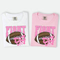 Fight Football Pink Ribbon - Adult & Kids T-Shirts, Sweatshirts & Hoodies apparel design preview 1