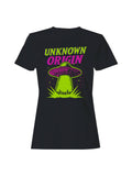 Ufo Neon Art Unknown Origin Women's - Adult & Kids T-Shirts, Sweatshirts & Hoodies apparel design preview 1