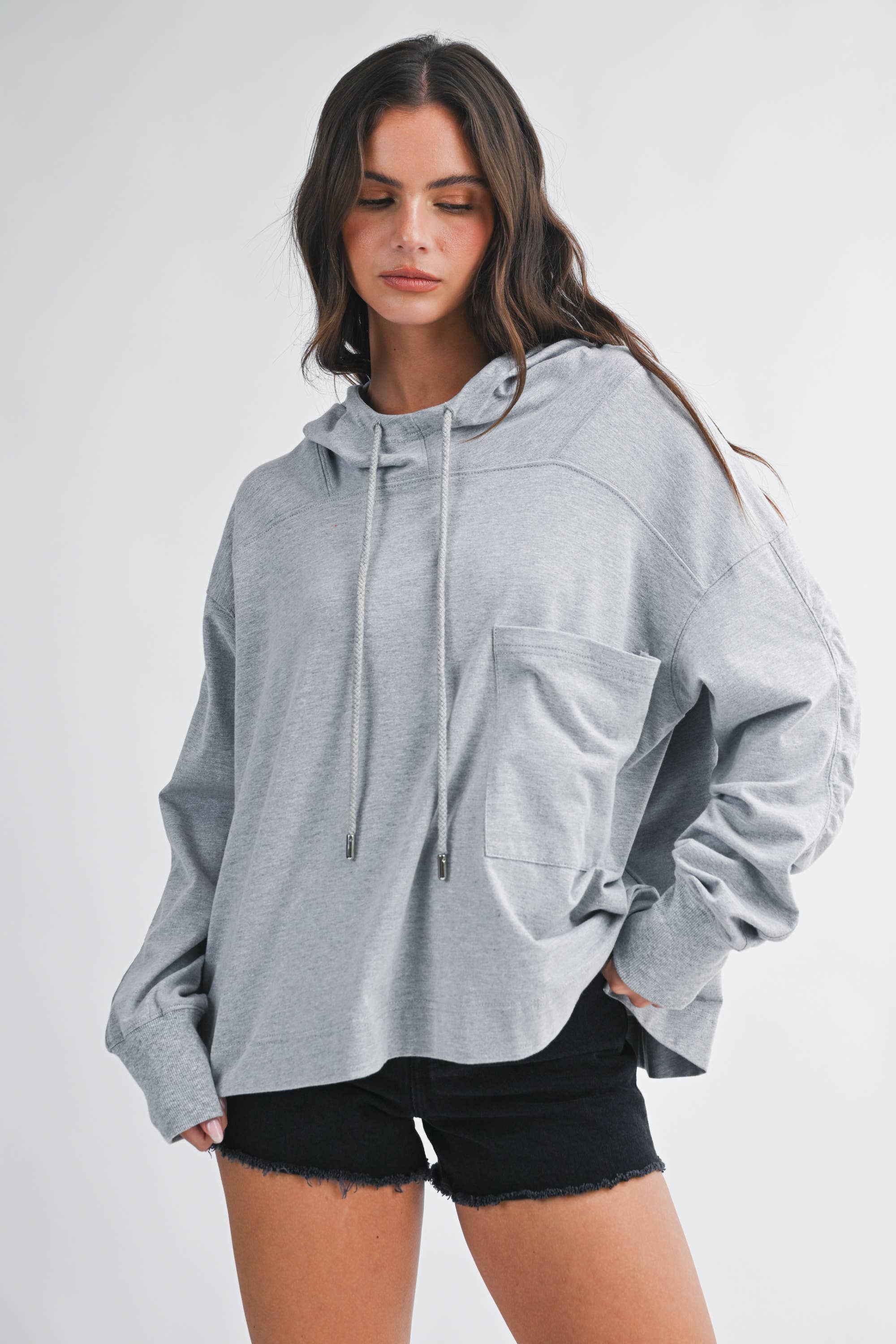 9108HK Relaxed Pocket Top - Adult & Kids T-Shirts, Sweatshirts & Hoodies apparel design preview 1