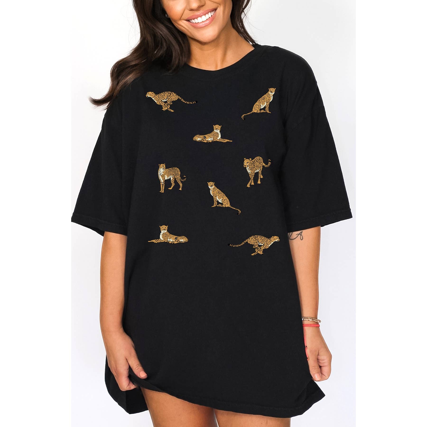Leopard Print Unisex Oversized - Adult & Kids T-Shirts, Sweatshirts & Hoodies apparel design preview 1