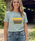 Iowa Retro Multi Color Print - Adult & Kids T-Shirts, Sweatshirts & Hoodies apparel design preview 1