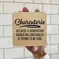 Charcuterie Funny Magnet/Drink Coaster - Adult & Kids T-Shirts, Sweatshirts & Hoodies apparel design preview 1