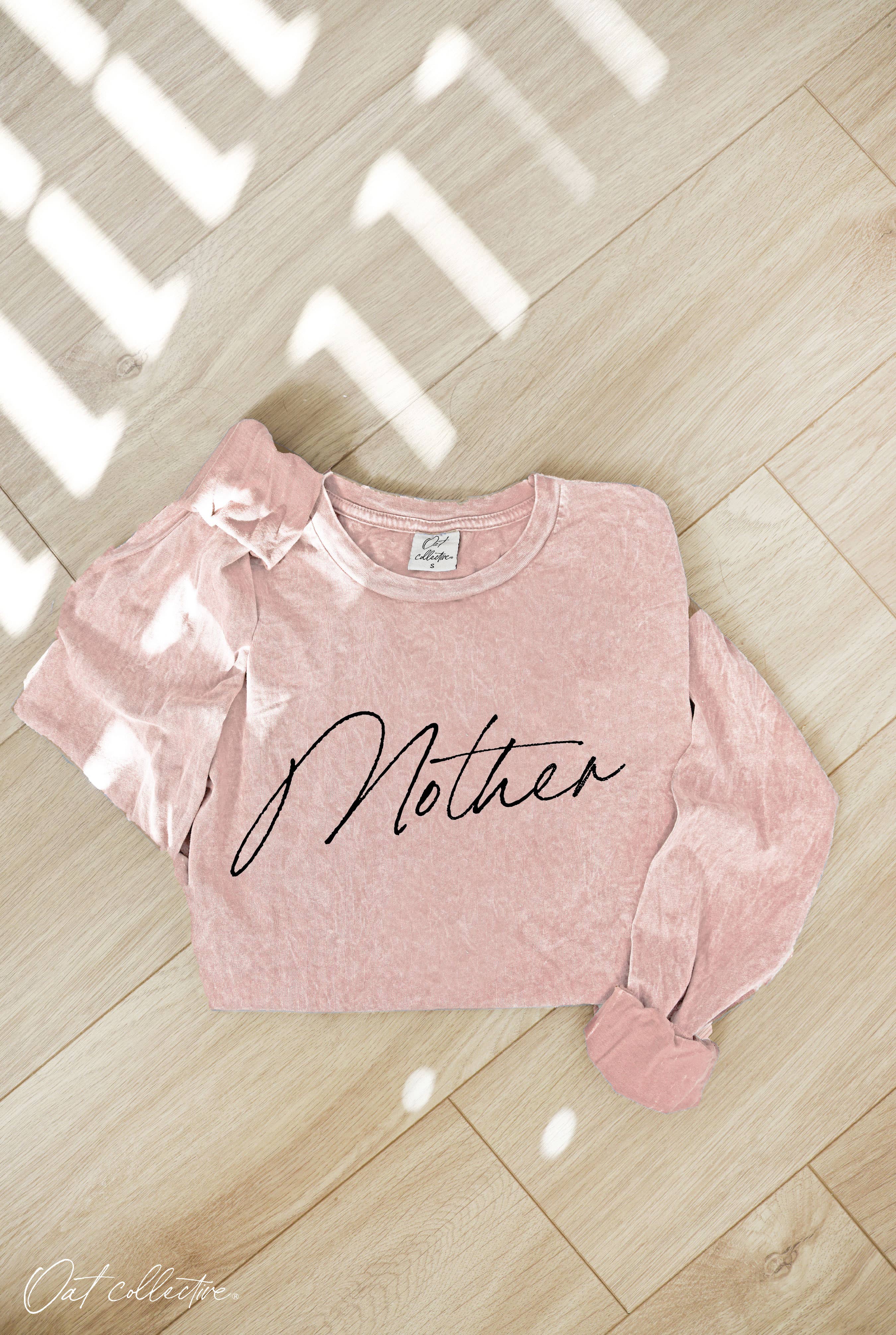 Mother Mineral Washed Graphic - Adult & Kids T-Shirts, Sweatshirts & Hoodies apparel design preview 1