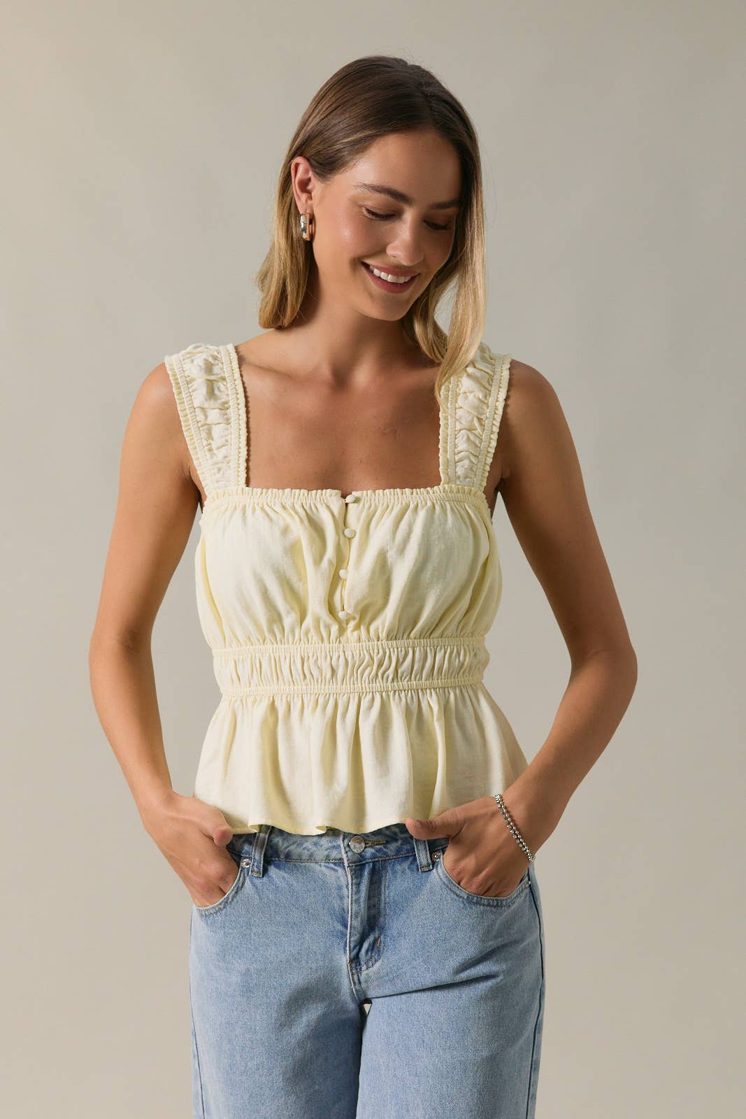 Sleeveless Peplum Top - Adult & Kids T-Shirts, Sweatshirts & Hoodies apparel design preview 1