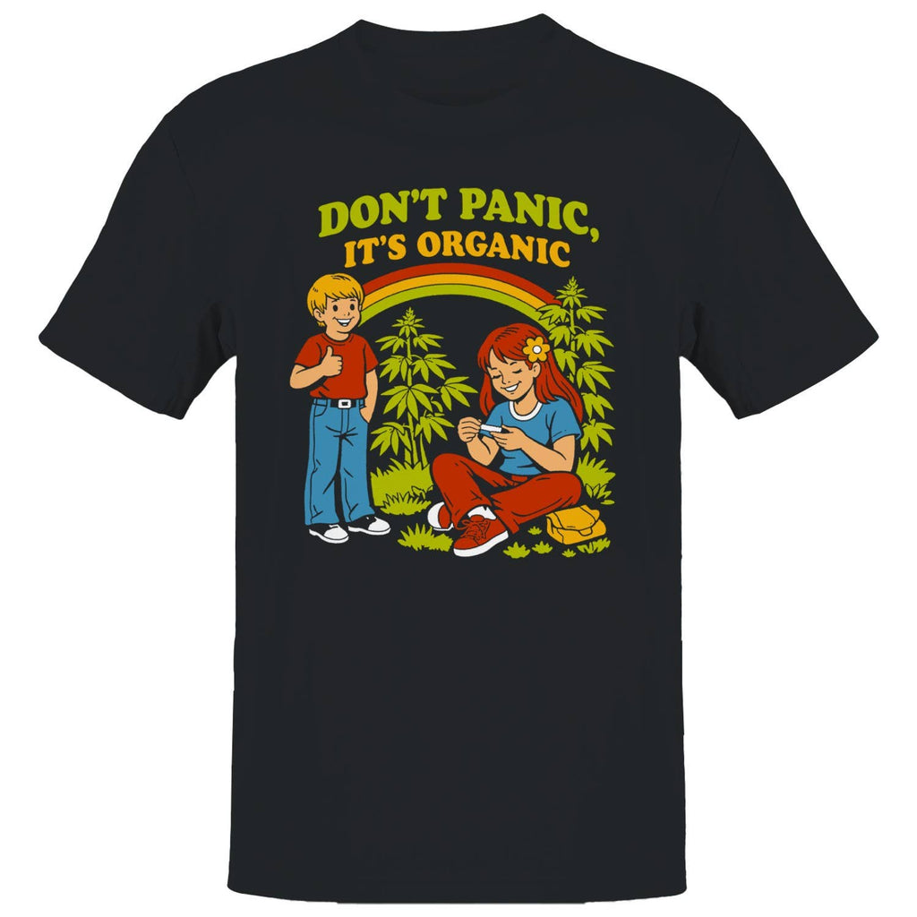 Don't Panic It's Organic Men's - Adult & Kids T-Shirts, Sweatshirts & Hoodies apparel design preview 1