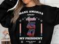 Trump 2024 Pro-Trump Patriotic Taking America - Adult & Kids T-Shirts, Sweatshirts & Hoodies apparel design preview 1