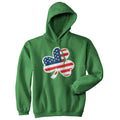 American Flag Shamrock - Adult & Kids T-Shirts, Sweatshirts & Hoodies apparel design preview 1