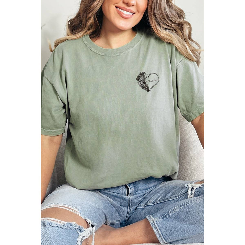 Mama Embroidery Graphic Oversized - Adult & Kids T-Shirts, Sweatshirts & Hoodies apparel design preview 1
