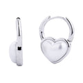 14K Gold-Dipped Pearl Heart Huggie Earring - Adult & Kids T-Shirts, Sweatshirts & Hoodies apparel design preview 1