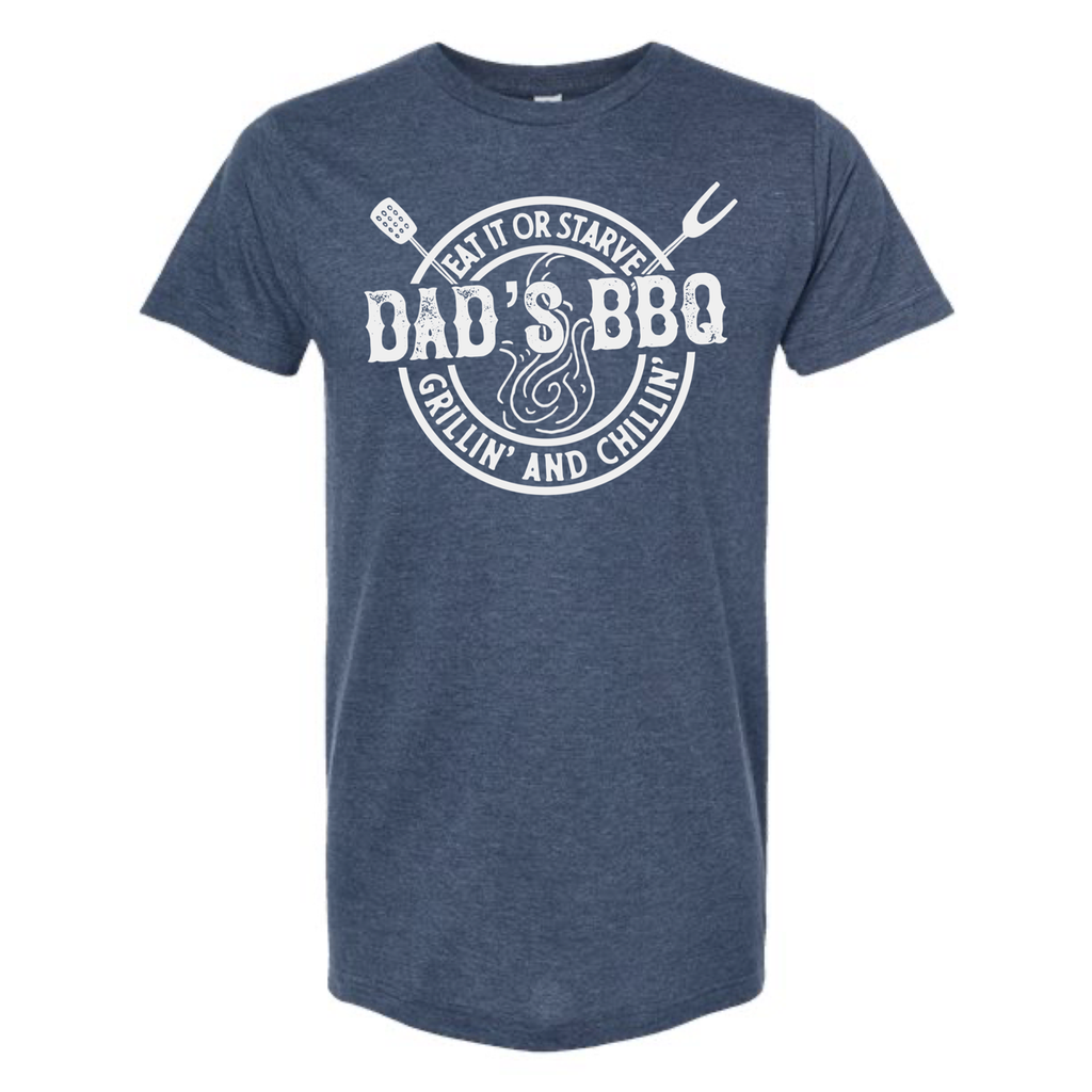 Dad's Bbq Grilling - Adult & Kids T-Shirts, Sweatshirts & Hoodies apparel design preview 1