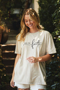 Keep the Faith Oversized Graphic Top - Adult & Kids T-Shirts, Sweatshirts & Hoodies apparel design preview 1