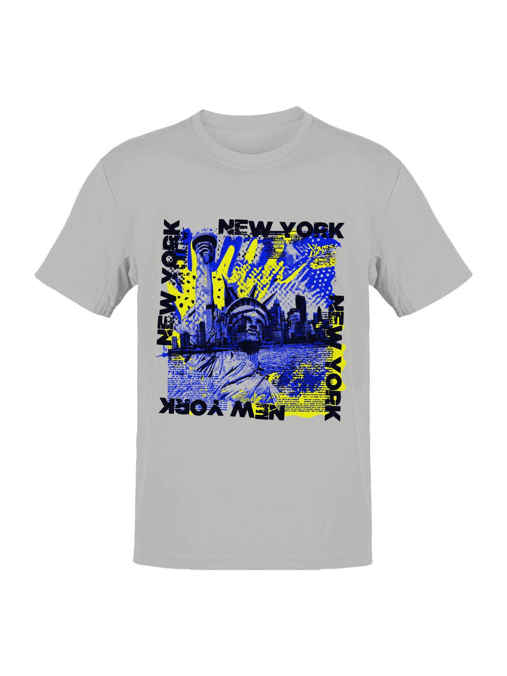 Urban New York Cityscape Collage Men's - Adult & Kids T-Shirts, Sweatshirts & Hoodies apparel design preview 1