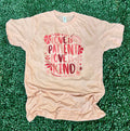 Love Is Patient Kind On Heather Peach - Adult & Kids T-Shirts, Sweatshirts & Hoodies apparel design preview 1