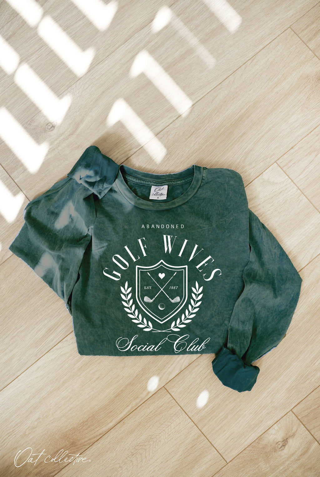 Golf Wives Mineral Washed Graphic - Adult & Kids T-Shirts, Sweatshirts & Hoodies apparel design preview 1