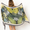 Tropical Leaves Print Scarf - Adult & Kids T-Shirts, Sweatshirts & Hoodies apparel design preview 1
