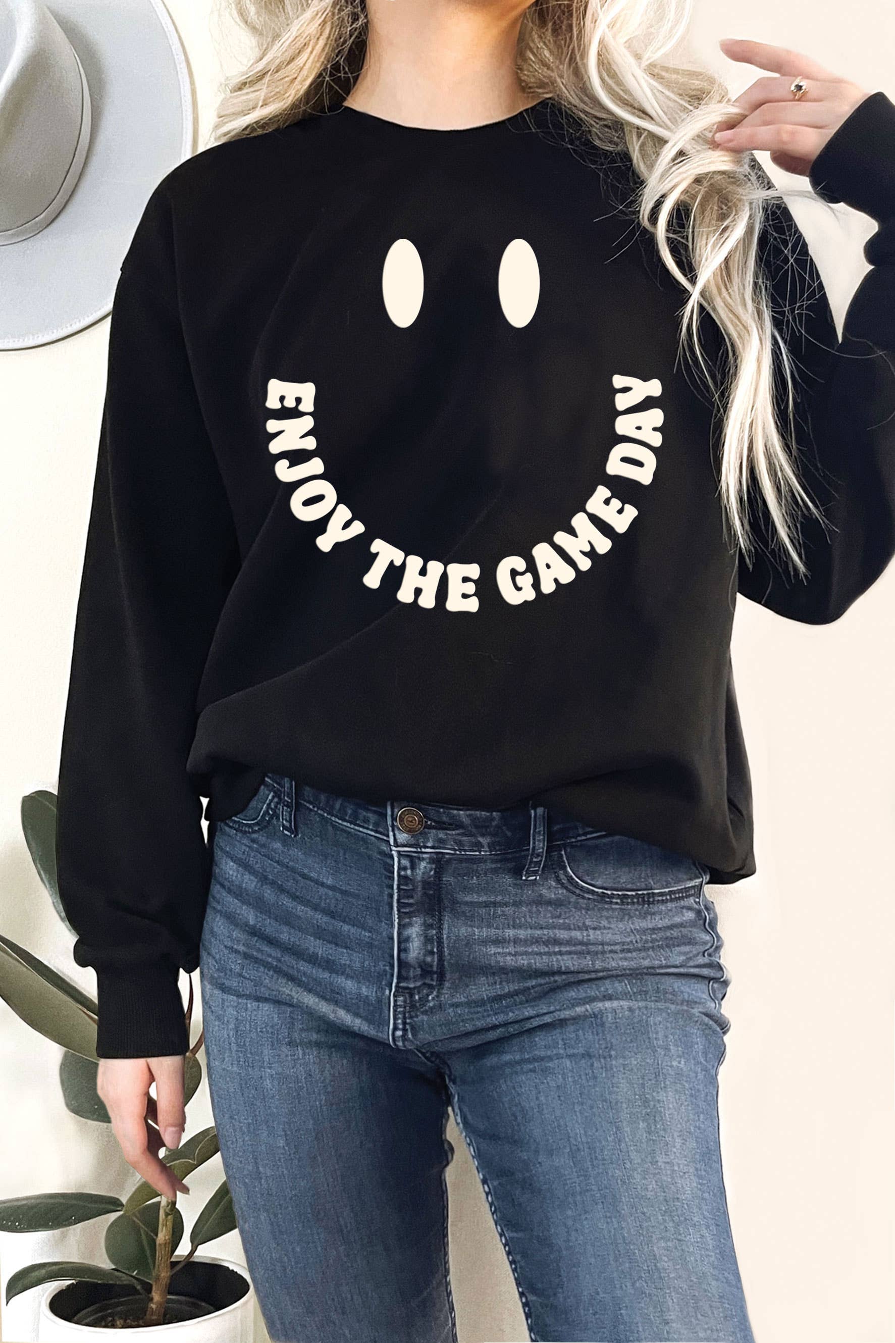 Enjoy the Game Day Puff Graphic Terry - Adult & Kids T-Shirts, Sweatshirts & Hoodies apparel design preview 1