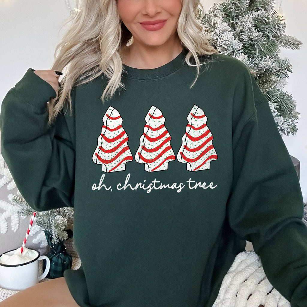 Oh Christmas Tree, Snack Little Debbie - Adult & Kids T-Shirts, Sweatshirts & Hoodies apparel design preview 1