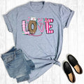 Valentine's Day Love Nurse Graphic - Adult & Kids T-Shirts, Sweatshirts & Hoodies apparel design preview 1