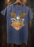 Free Bird Shield Distressed Vintage - Adult & Kids T-Shirts, Sweatshirts & Hoodies apparel design preview 1