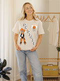Osu Cowboys Retro Basketball Off White Thrifted - Adult & Kids T-Shirts, Sweatshirts & Hoodies apparel design preview 1