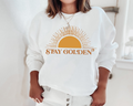 Stay Golden, Summer Summertime Trendy Apparel - Adult & Kids T-Shirts, Sweatshirts & Hoodies apparel design preview 1