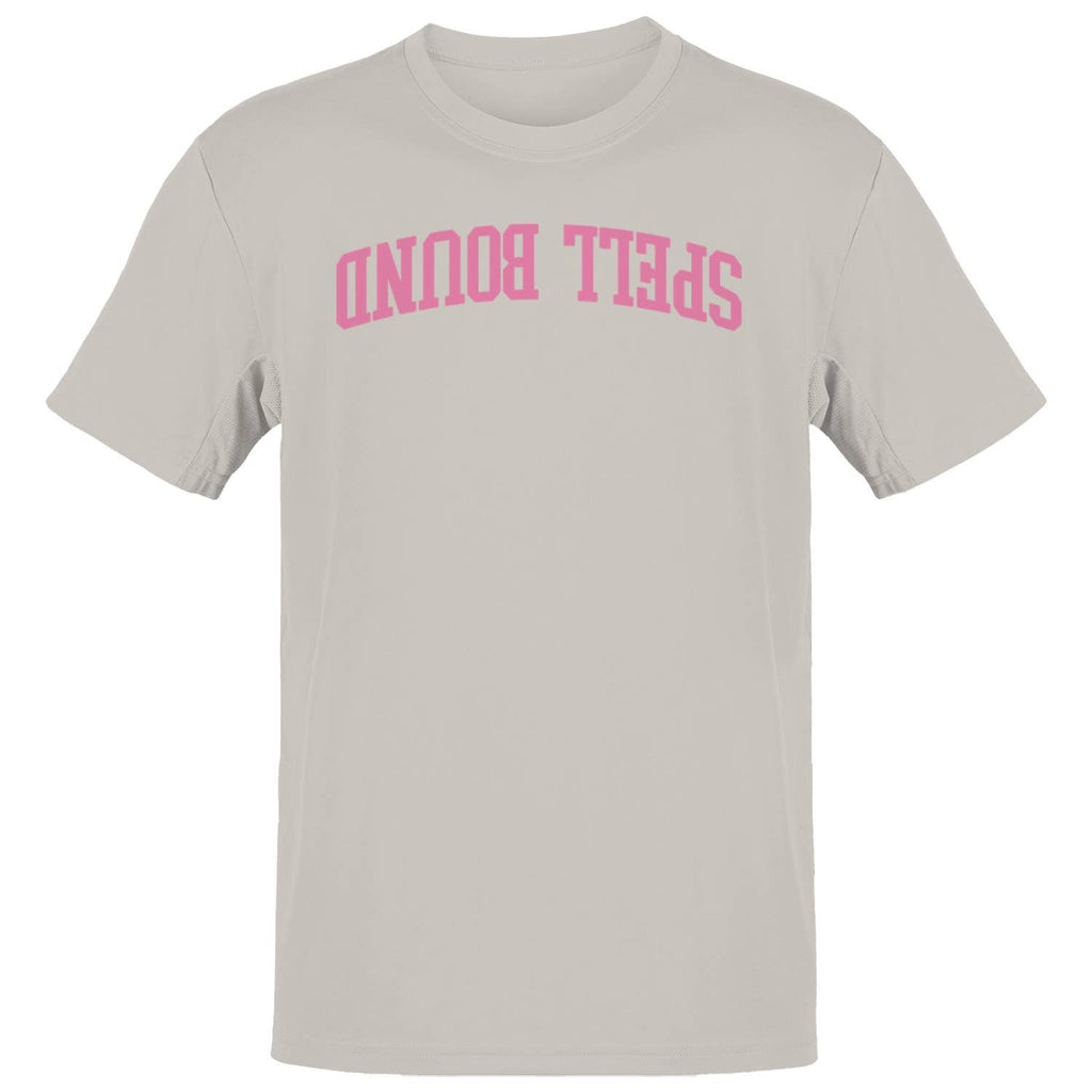 Spell Bound Pink Retro Lettering Men's - Adult & Kids T-Shirts, Sweatshirts & Hoodies apparel design preview 1