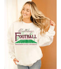 Mississippi State Bulldogs Football Field White - Adult & Kids T-Shirts, Sweatshirts & Hoodies apparel design preview 1